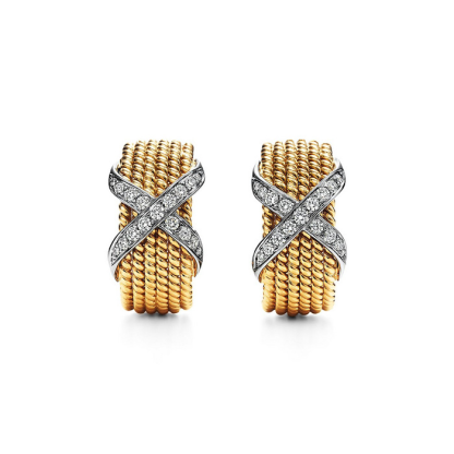 Rope Six-Row Ear Clips